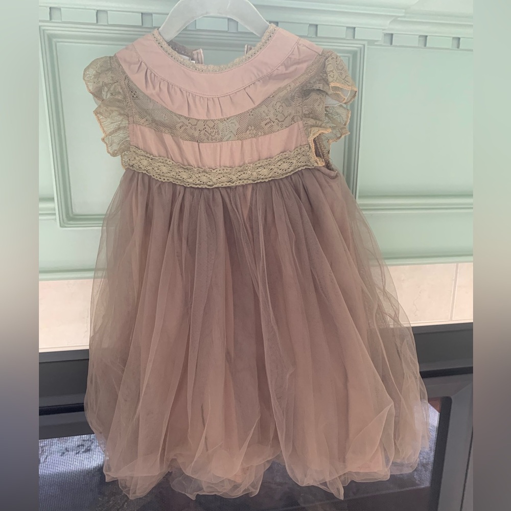 Trish Scully brown dress size 2
